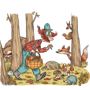 Otroška delavnica GOZDNE PREOBRAZBE, 21. 10. 2023